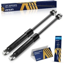 AISIN 2 Pcs Front Hood Lift Supports Shock Struts for 1988-1994 BMW 750iL