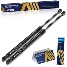 AISIN 2 Pcs Front Hood Lift Support Shock Strut