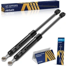 AISIN 2 Pcs Rear Window Lift Supports Shock Struts for 1997-1999 2005 Chevrolet Blazer