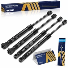 AISIN 4 Pcs Rear Tailgate & Glass Window Lift Support for 2005-2012 Nissan Pathfinder