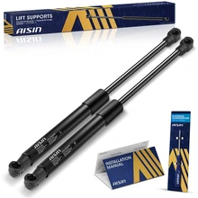 AISIN 2 Pcs Rear Tailgate Lift Supports Shock Struts for 1995-2002 Kia Sportage