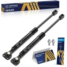 AISIN 2 Pcs Rear Tailgate Lift Support Shock Strut for 1997-2004 Mitsubishi Montero Sport