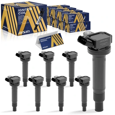 8 Ignition Coil Rectangular 1998-2007 Lexus LX470 Aisin ESCT-00496