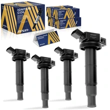 4 Ignition Coil 4-Blade Terminal Rectangular 2005-2016 Scion tC Aisin ESCAZ-00500