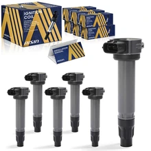 6 Ignition Coil Oval 2007-2020 Mitsubishi Outlander Aisin ESCM-00566