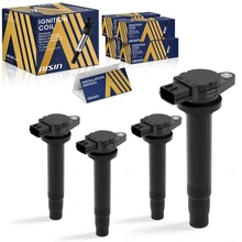 4 Ignition Coil Rectangular 2000-2002 Nissan Sentra Aisin ESCN-00597