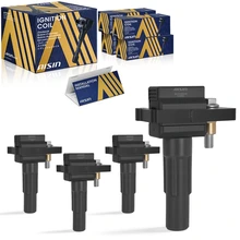 4 Ignition Coil Rectangular 2010-2012 Subaru Legacy Aisin ESCF-00658