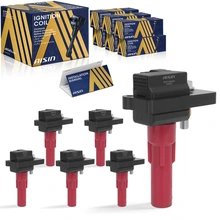 6 Ignition Coil Rectangular 2010-2019 Subaru Legacy Aisin ESCF-00665