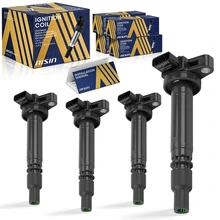 4 Ignition Coil Round, Rectangular 1999-2000 Toyota 4Runner Aisin ESCT-00681