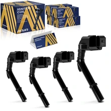 4 Ignition Coil 4-Blade Terminal Round, Square 2019 Mercedes-Benz B250 Aisin ESCMB-00733-4