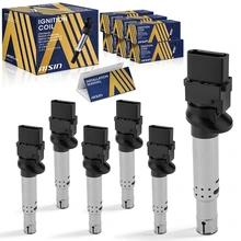 6 Ignition Coil Rectangular, Oval 2009-2017 Volkswagen Touareg Aisin ESCVG-00081