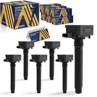 AISIN 6 Pcs Ignition Coils
