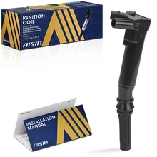 1 Ignition Coil Round, Rectangular 2017 Ford E-450 Super Duty Aisin ESCFD-00269