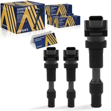 3 Ignition Coil Rectangular, Oval 2017-2020 Genesis G80 Aisin ESCAZ-00334