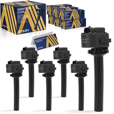6 pc Ignition Coil for 2000-2004 Isuzu Rodeo | Aisin ESCAZ-00353