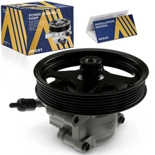 AISIN Power Steering Pump with Pulley for 2007-2011 Ford Crown Victoria