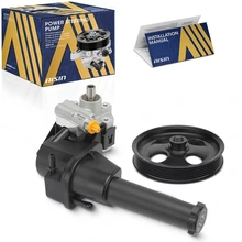 AISIN Power Steering Pump with Reservoir & Pulley for 2011-2015 GMC Sierra 2500 HD