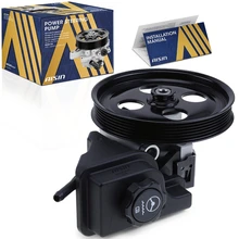 AISIN Power Steering Pump with Reservoir & Pulley for 2006-2011 Buick Lucerne