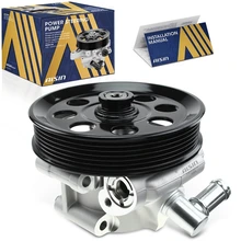 AISIN Power Steering Pump with Pulley for 2011-2014 Ford Econoline Wagon