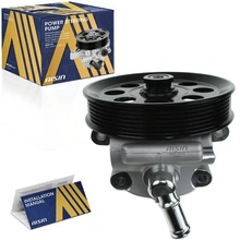 AISIN Power Steering Pump with Pulley for 2011-2016 Ford F-550 Super Duty