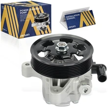 AISIN Power Steering Pump with Pulley for 2003-2005 Honda Accord