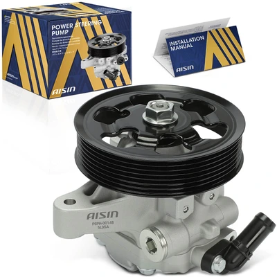 AISIN Power Steering Pump with Pulley for 2002 2005-2011 Honda CR-V