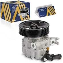 AISIN Power Steering Pump with Pulley for 2013-2014 Subaru Outback