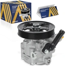 AISIN Power Steering Pump with Pulley for 2008-2014 Subaru Impreza