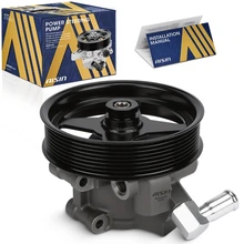 AISIN Power Steering Pump with Pulley for 1997-2002 Ford E-150 Econoline