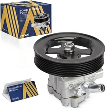 AISIN Power Steering Pump with Pulley for 2014-2023 INFINITI QX80