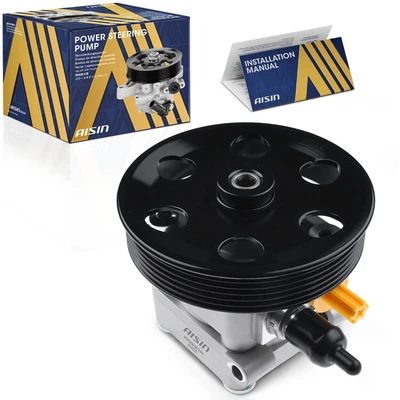 AISIN Power Steering Pump with Pulley for 2014-2017 Maserati Quattroporte