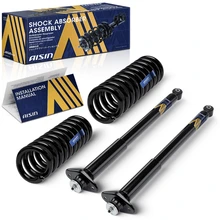 2006-2023 Dodge Charger 2pc Shock & Coil Spring Kit Rear Driver & Passenger Aisin SABCH-00519