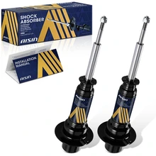 2002-2012 Jeep Liberty 2pc Shock Absorber Front Driver & Passenger Aisin SABCH-00548