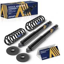 1998-2002 Lincoln Navigator 2pc Shock & Coil Spring Kit Rear Driver & Passenger Aisin SABFD-00672