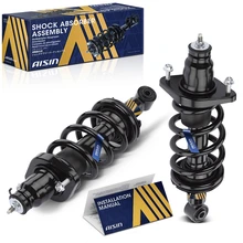 2007-2008 2010-2011 Honda CR-V 2pc Strut Assembly Rear Driver & Passenger Aisin SAKH-00904