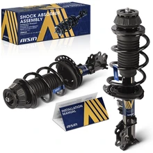 2012-2017 Hyundai Accent 2pc Strut Assembly Front Driver & Passenger Aisin SAKHY-00958