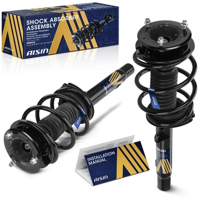 2000 BMW 328Ci 2pc Strut Assembly Front Driver & Passenger Aisin SAKBM-00127