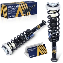 2004-2008 BMW 525i 2pc Strut Assembly Rear Driver & Passenger Aisin SAKBM-00147