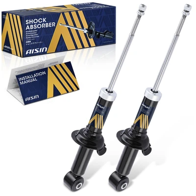2008-2017 Mitsubishi Lancer 2pc Shock Absorber Rear Driver & Passenger Aisin SABM-01420