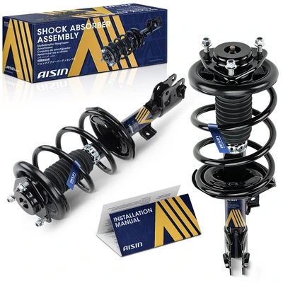 2pc Strut Assembly Front Driver & Passenger Aisin SAKM-01434