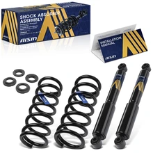 2004-2010 INFINITI QX56 2pc Shock & Coil Spring Kit Rear Driver & Passenger Aisin SABN-01065