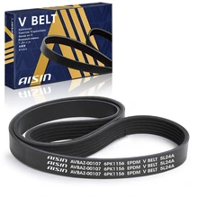 AISIN Serpentine Belt for 1990-1991 1993 Peterbilt 372