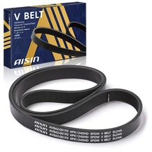 AISIN Serpentine Belt for 2002 Peterbilt 320