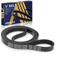 AISIN Serpentine Belt for 1993 Ford F-350