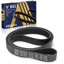 AISIN Serpentine Belt for 2003 GMC C8500 Topkick