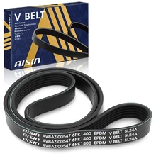 AISIN Serpentine Belt for 2011 Ford Mustang
