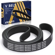 AISIN Serpentine Belt for 2004 Thomas Transit Liner