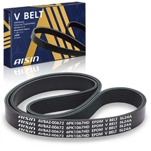 AISIN Serpentine Belt for 2015 Audi Q3 Quattro
