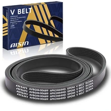AISIN Serpentine Belt for 2010 Peterbilt 365