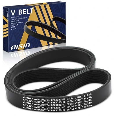 AISIN Serpentine Belt for 1987-1995 Peterbilt 320
